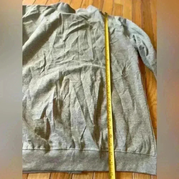 Anthony Richard’s Chore Sweater Cardigan Jacket Women’s Size Large Basic Gray - Picture 4 of 5